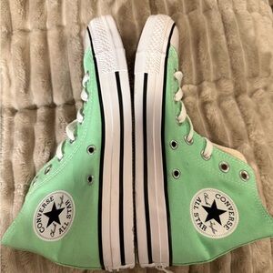 Converse Mint Green Chuck Taylor High-Top Sneakers